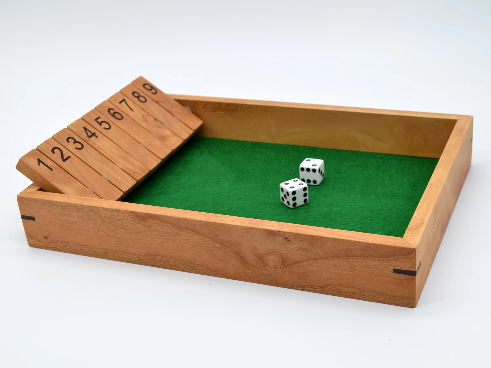 Shut the Box, Handmade Dice Game, Classic Pub Game - Image 3