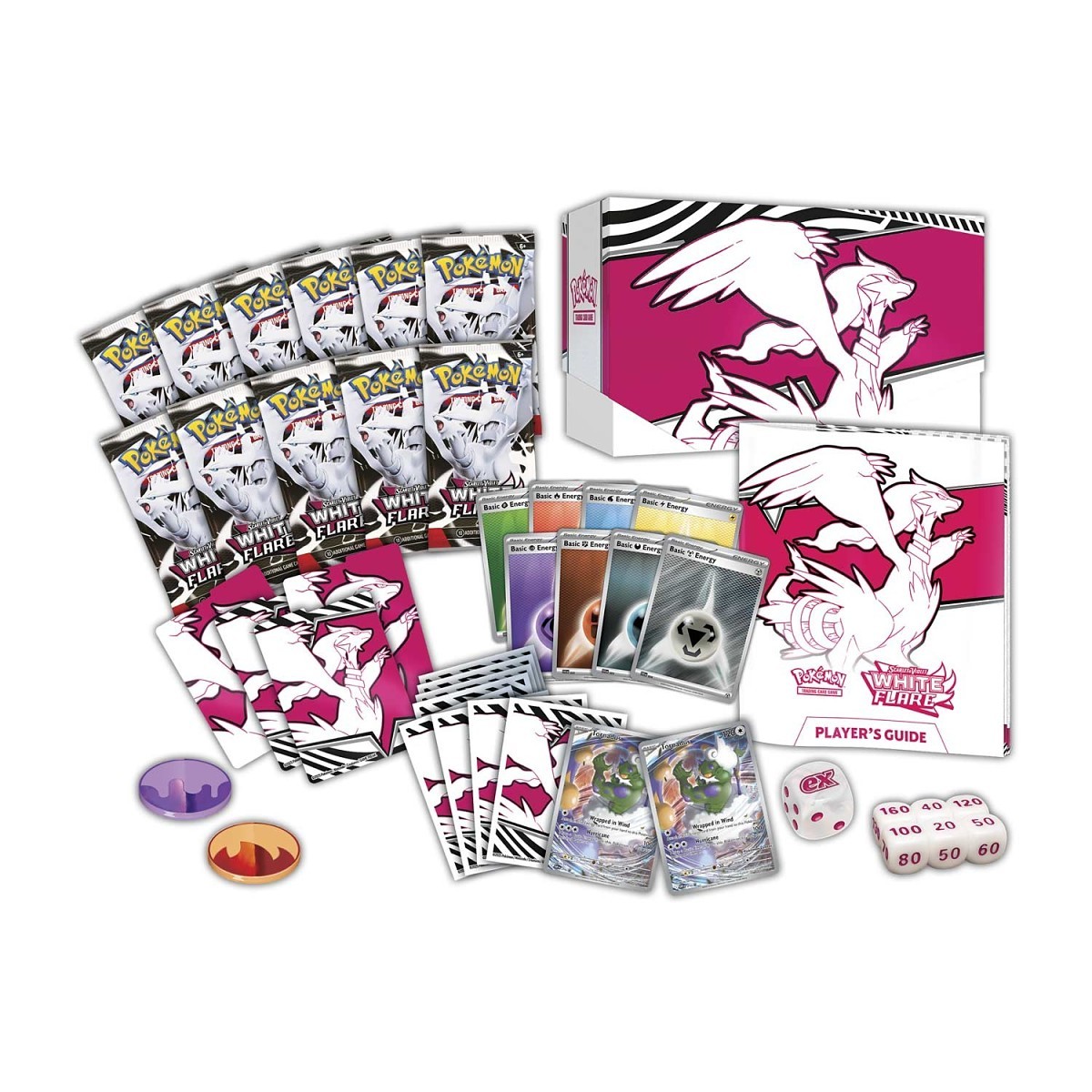 Pokémon TCG: Scarlet & Violet—White Flare Pokémon Center Elite Trainer Box - Image 8