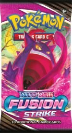 Pokémon TCG: Sword & Shield Fusion Strike Booster Pack | 10 Cards + Online Code