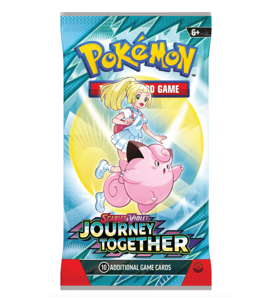 Pokemon TCG Scarlet & Violet Journey Together Booster Pack | 10 Cards & Energy