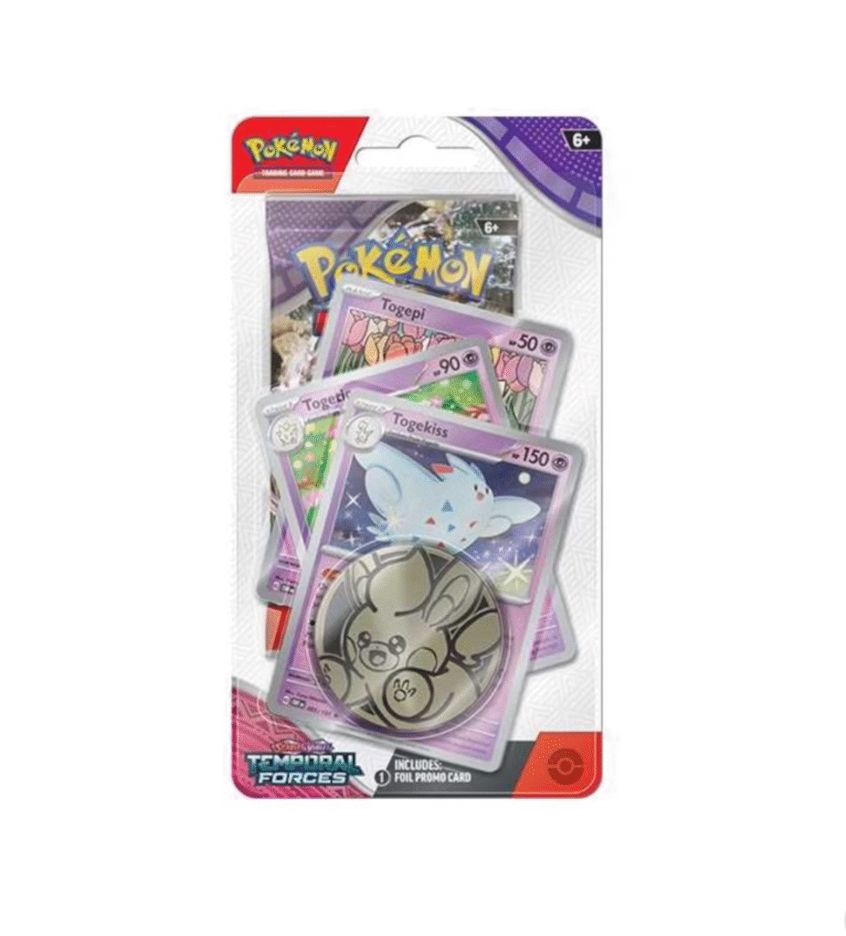 Pokémon TCG Scarlet & Violet: Temporal Forces Checklane Blister – 1 Random Variant