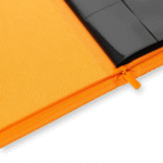 Vault X - 12-Pocket Exo-Tec® Zip Binder - Neon Orange