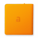 Vault X - 12-Pocket Exo-Tec® Zip Binder - Neon Orange