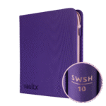 Vault X - 12-Pocket Exo-Tec® Zip Binder - SWSH10 - Purple