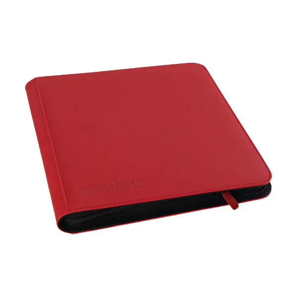 Vault X - 12-Pocket Exo-Tec® XL Zip Binder - Red
