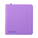 Vault X - 12-Pocket Exo-Tec® Zip Binder - Just Purple