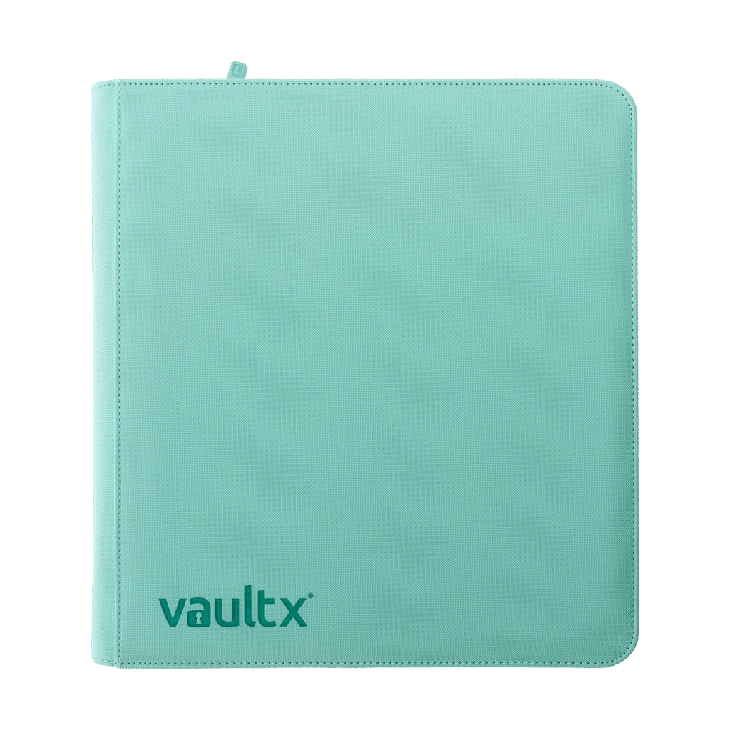 Vault X - 12-Pocket Exo-Tec® Zip Binder - Mint Green