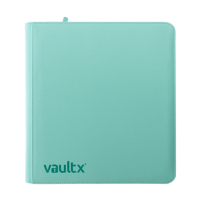 Vault X - 12-Pocket Exo-Tec® Zip Binder - Mint Green