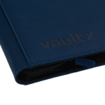 Vault X - 12-Pocket Exo-Tec® Zip Binder - Blue