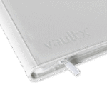 Vault X - 9-Pocket Exo-Tec® Zip Binder - White Edition